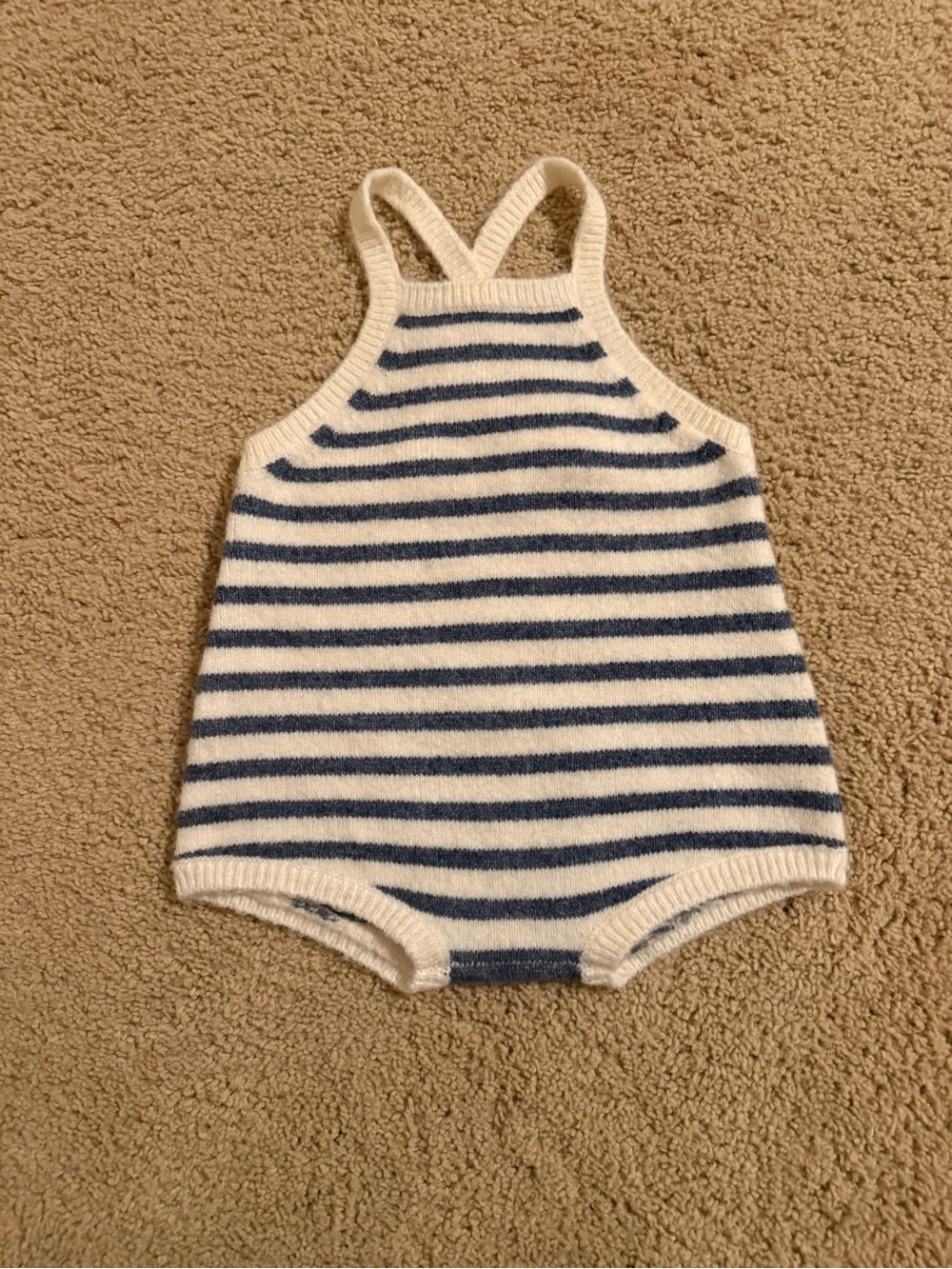 Rylee & cru Fisher Romper Maritime Stripe - 12-18M